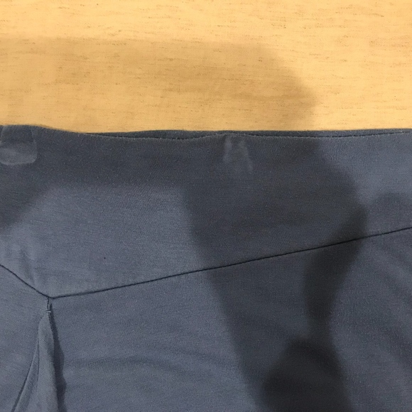 SOLD Gorgeous Blue Asymmetrical Survival Skirt - Picture 8 of 8